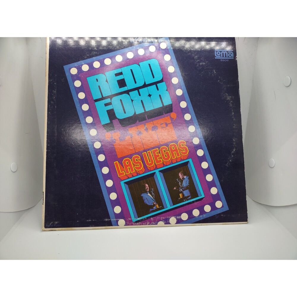 Red Foxx Live Las Vegas Loma Records 5906 Album - Rare